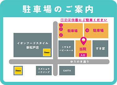 駐車場のご案内